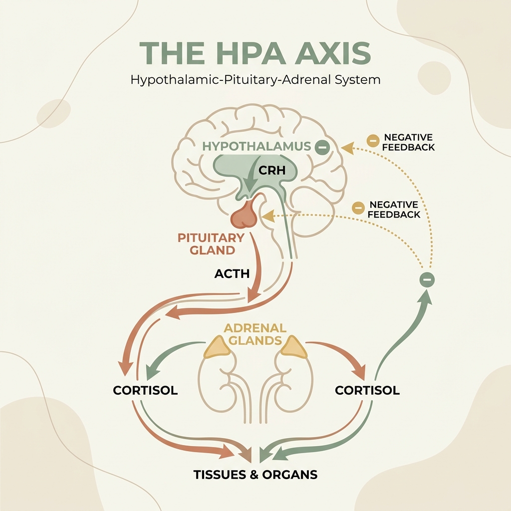 HPA Axis Cascade Diagram